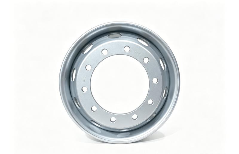 22.5×9.75 Heavy-Duty Truck Steel Rim/Wheel (Tubeless)